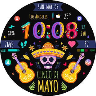 TVV Cinco de Mayo Watch Face